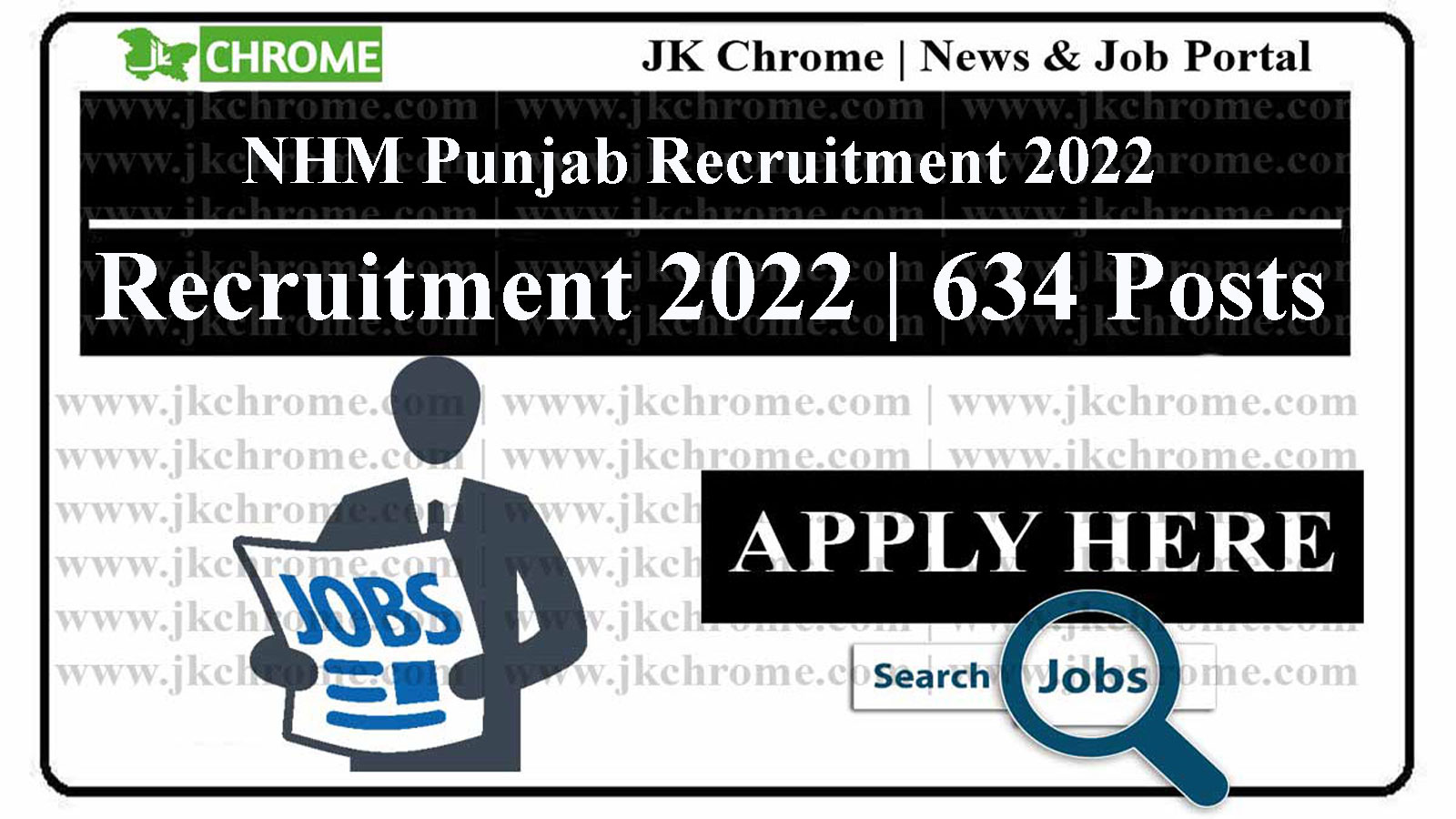 NHM Punjab Recruitment 2022 for 634 posts, interview on Nov 9 and 10