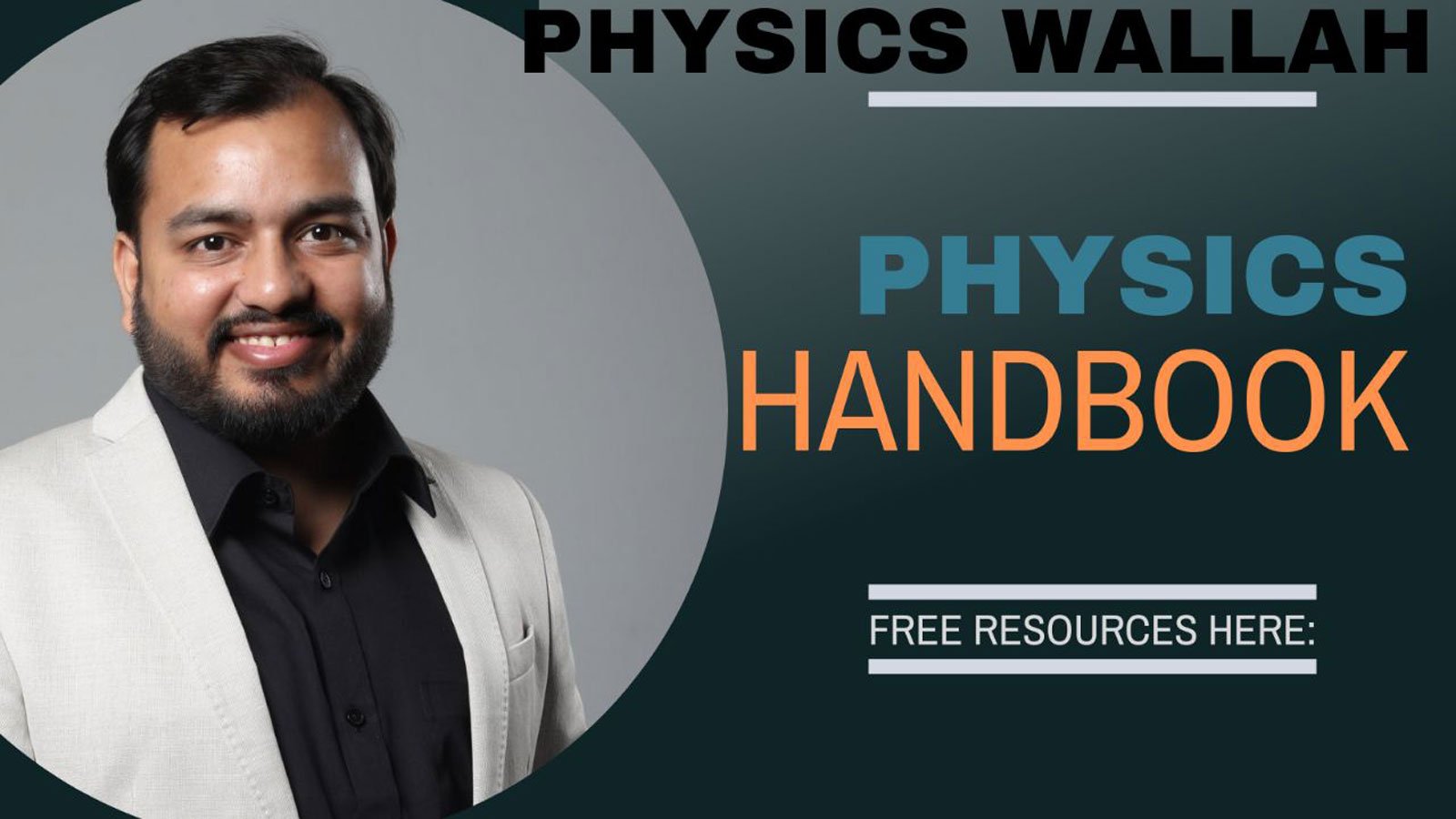 Physics Wallah Physics Handbook PDF Download