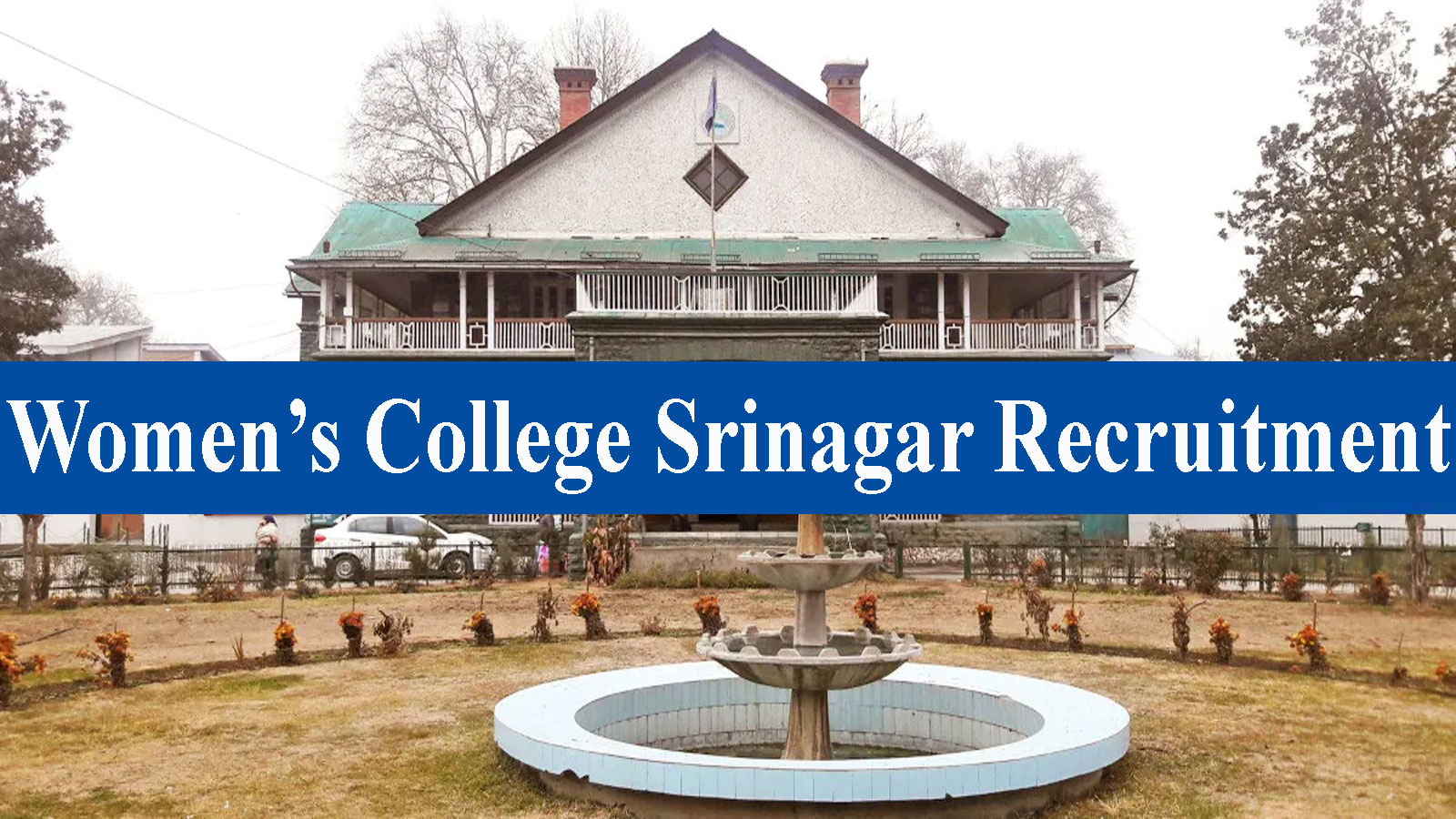 Womens' College Srinagar Recruitment, Apply Online