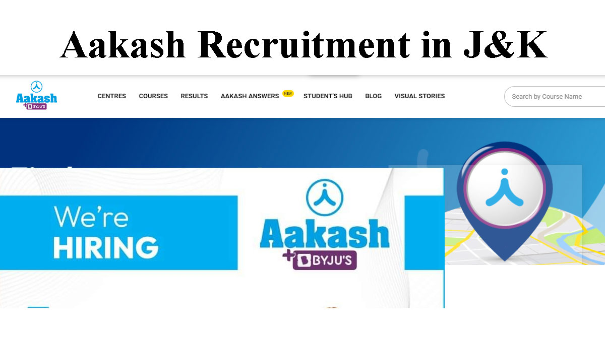 Aakash Job Vacancies