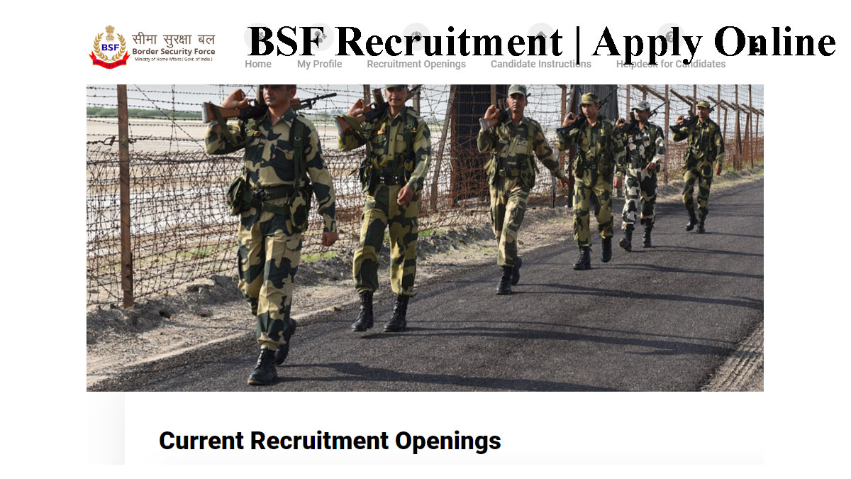 BSF Recruitment Notification