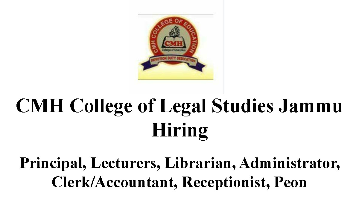 CMH College of Legal Studies Jobs