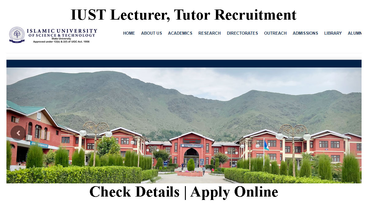 IUST Lecturer, Tutor Recruitment in Polytechnic and Nursing Colleges