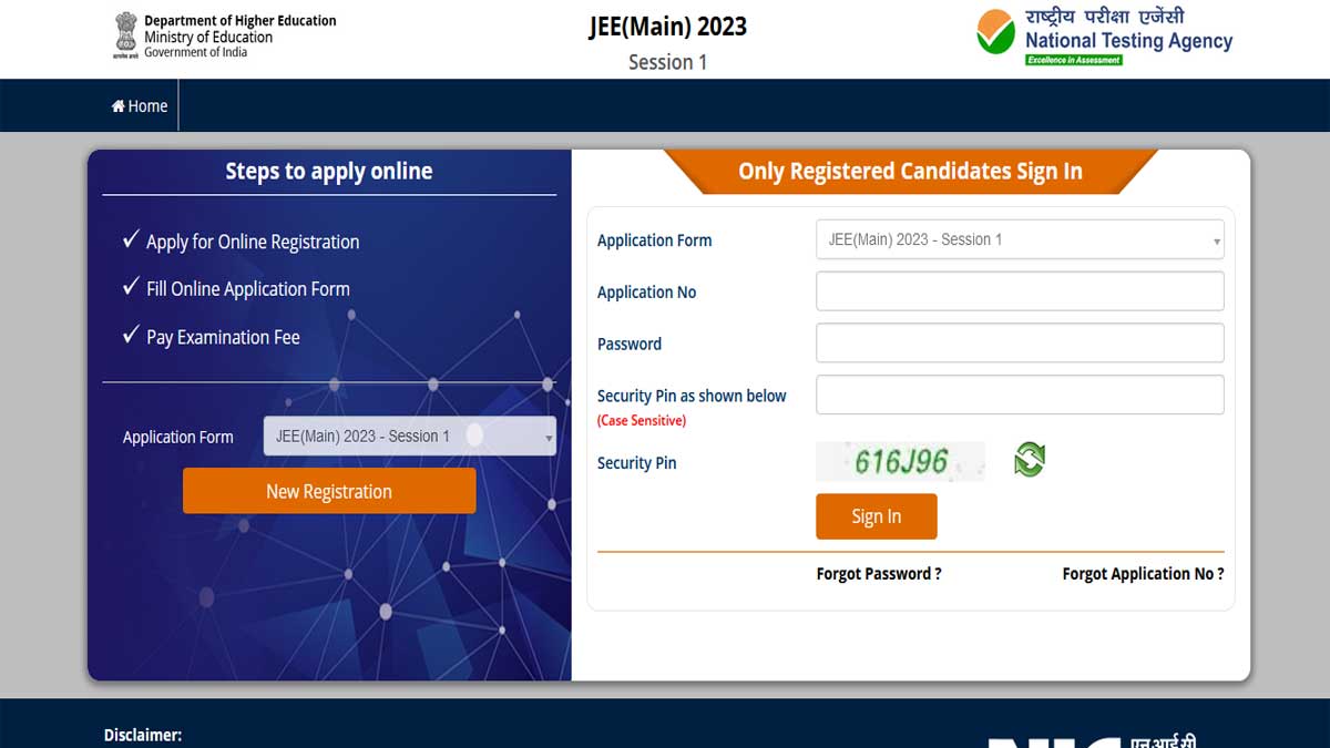JEE Main 2023 Notification; Check Apply Details and Syllabus Here
