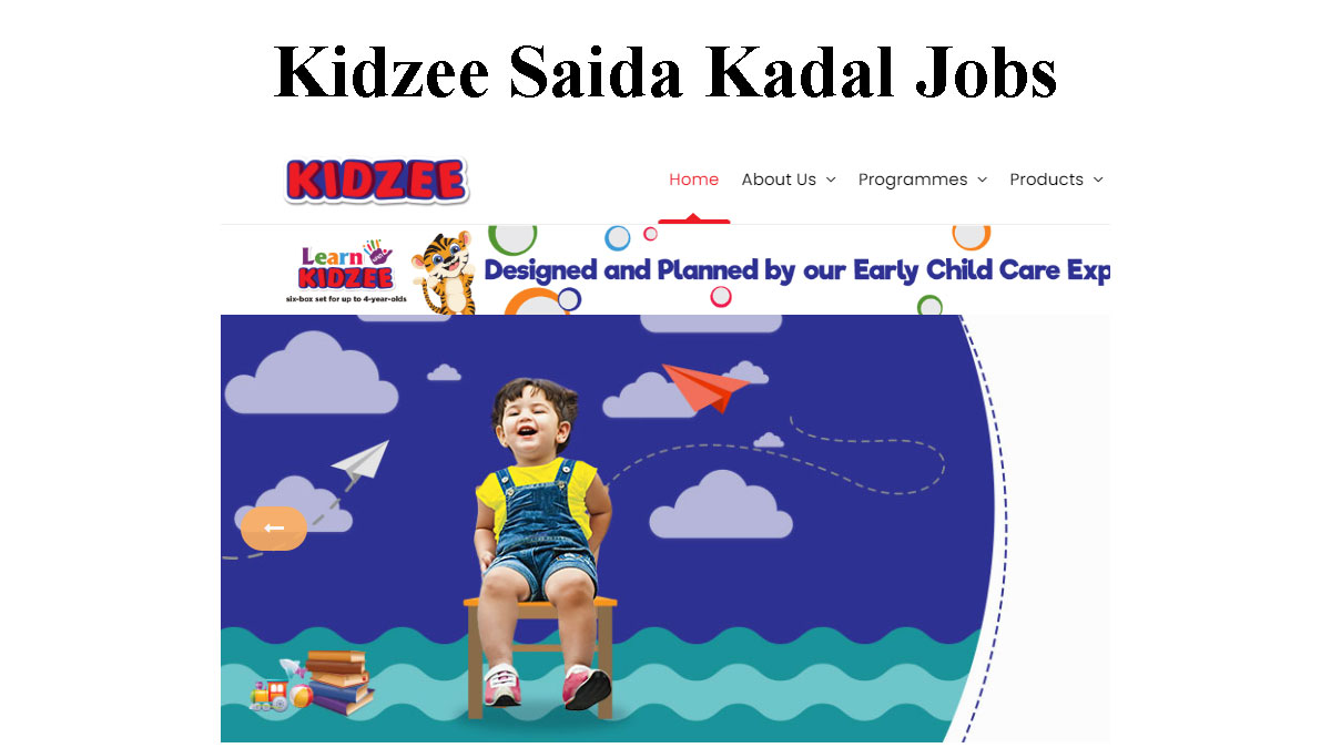 Kidzee Saida Kadal Jobs