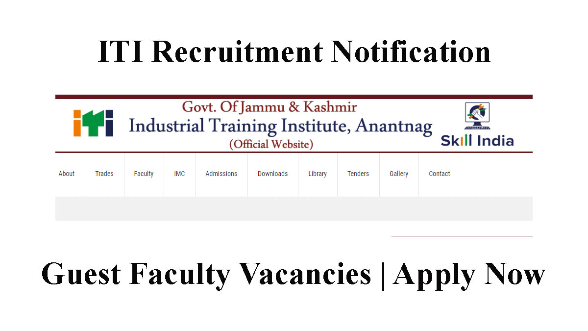 ITI Recruitment Notification