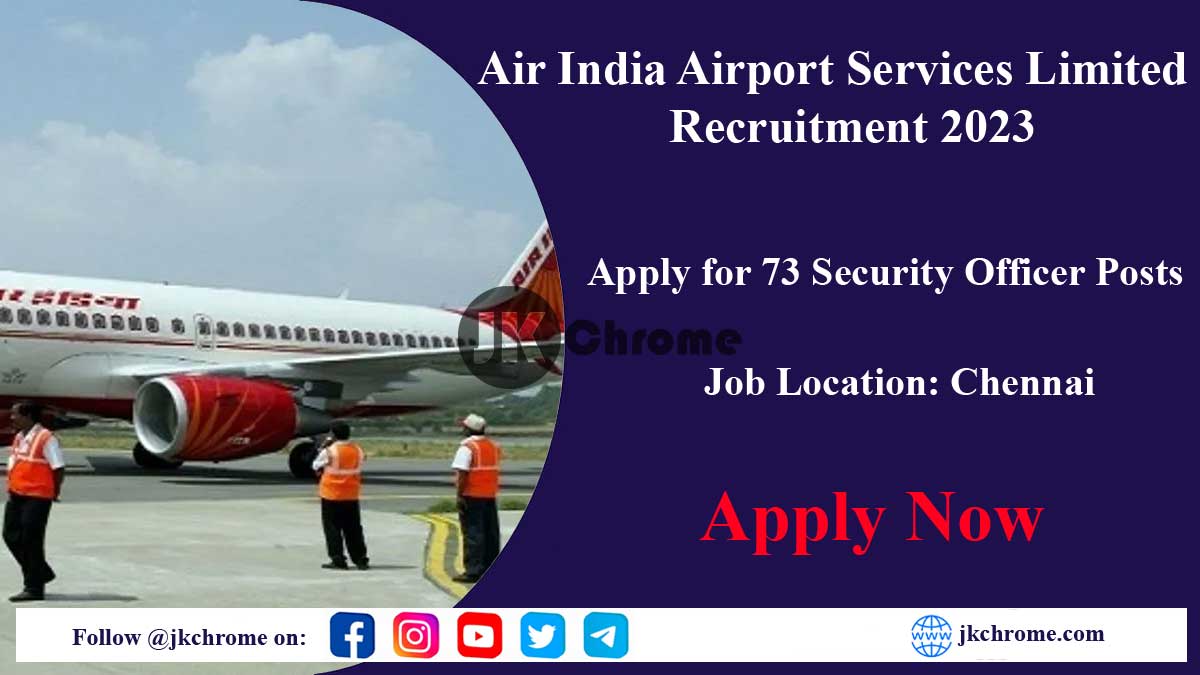 Air India Airport Services Limited Recruitment