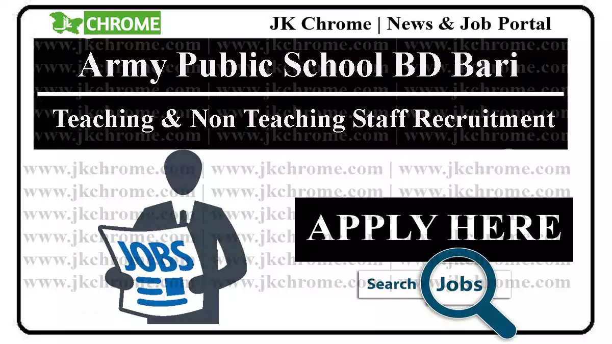 APS BD Bari Recruitment 2023 for Teaching & Administrative Staff | last date Extended