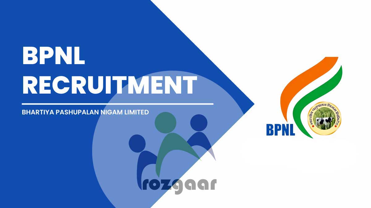 BPNL Recruitment Notification 2023