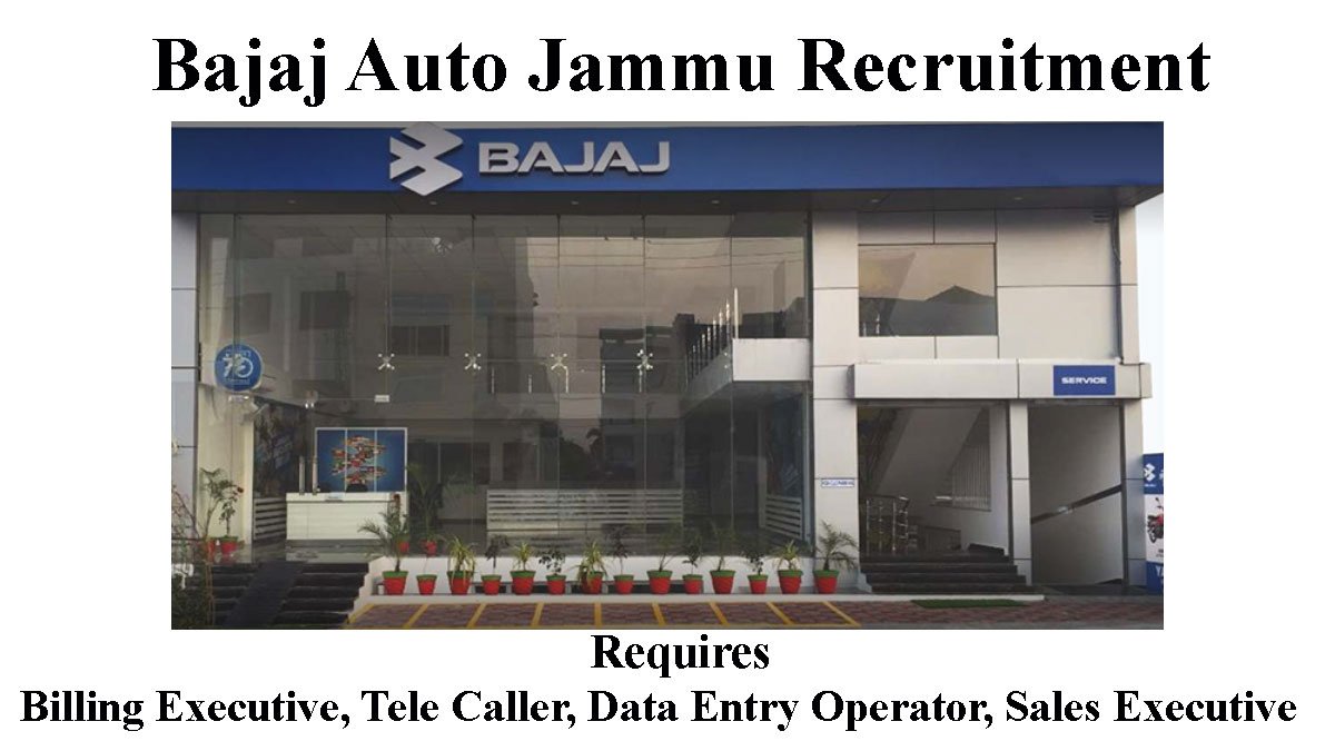 Bajaj Auto Jammu Jobs