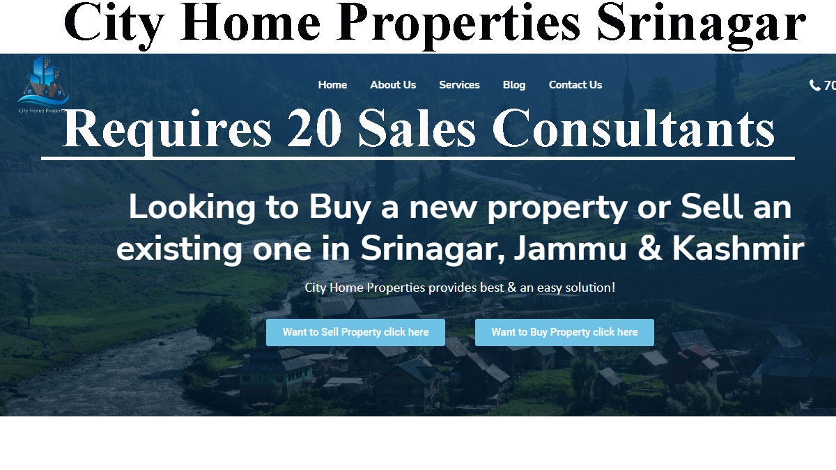 20 Sales Consultants job Vacancies in Srinagar