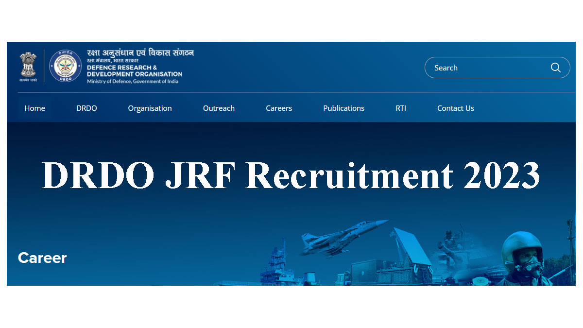 DRDO JRF Recruitment Notification