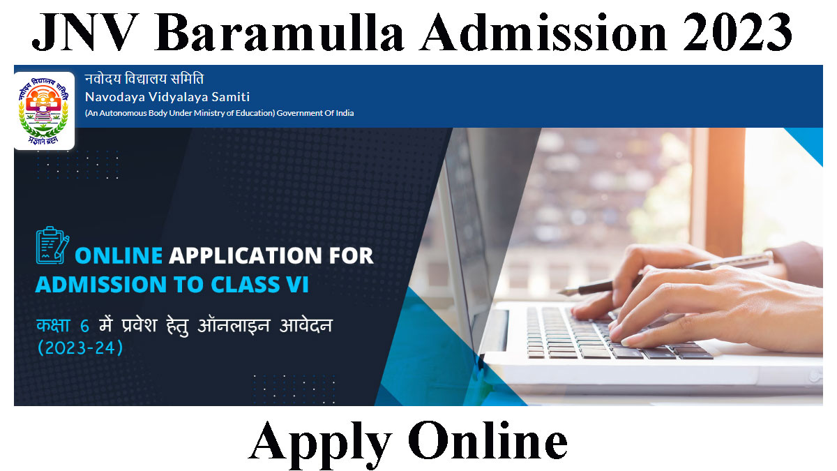 JNV Baramulla Admission 2023