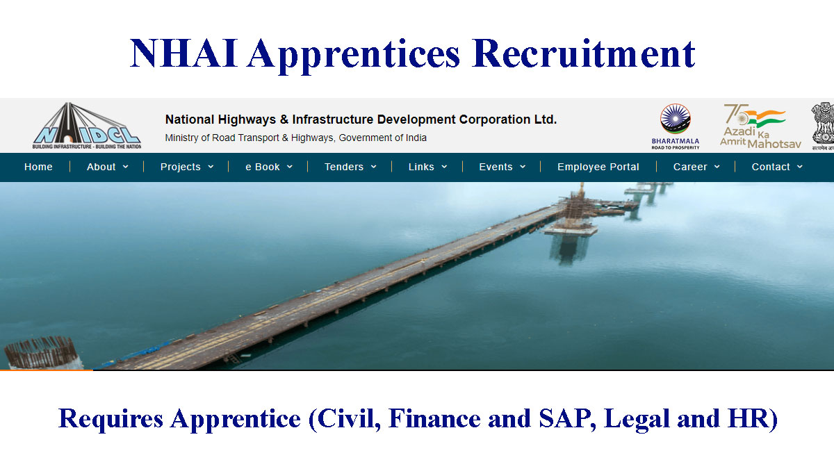 NHAI Apprentices Recruitment