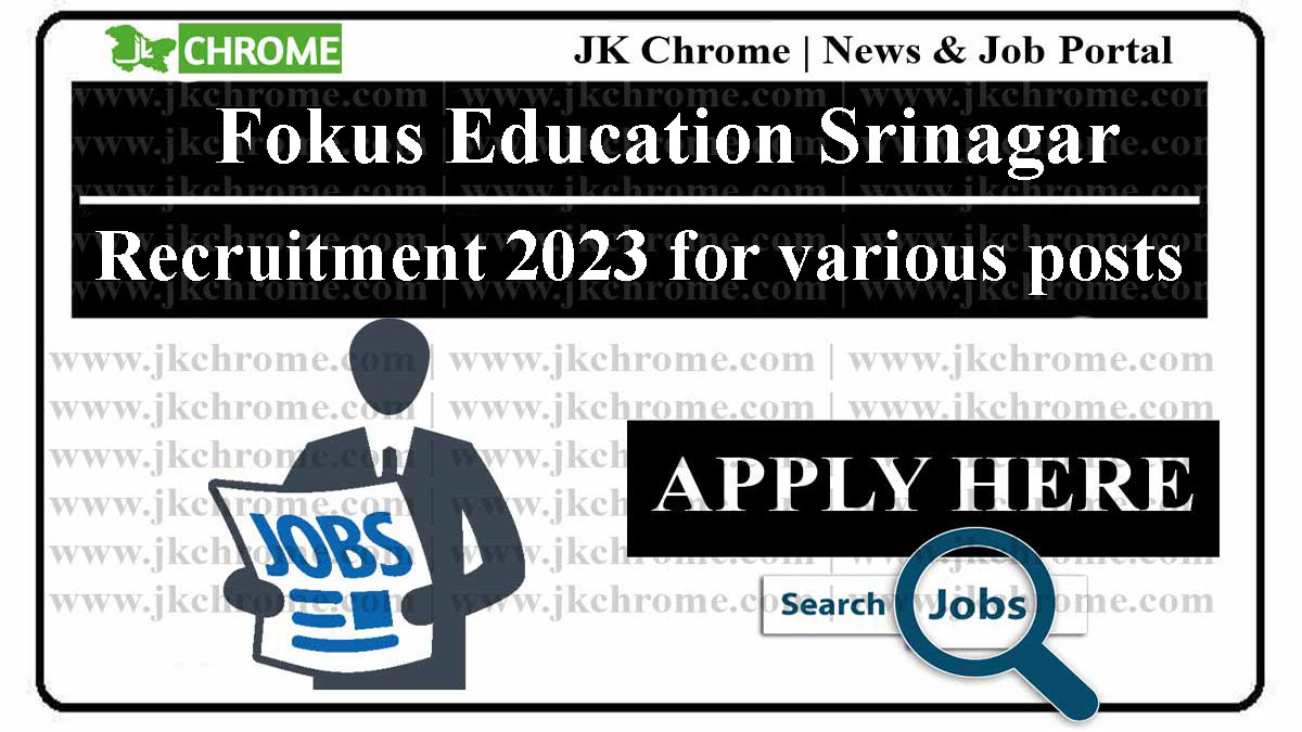 Job vacancies in Srinagar