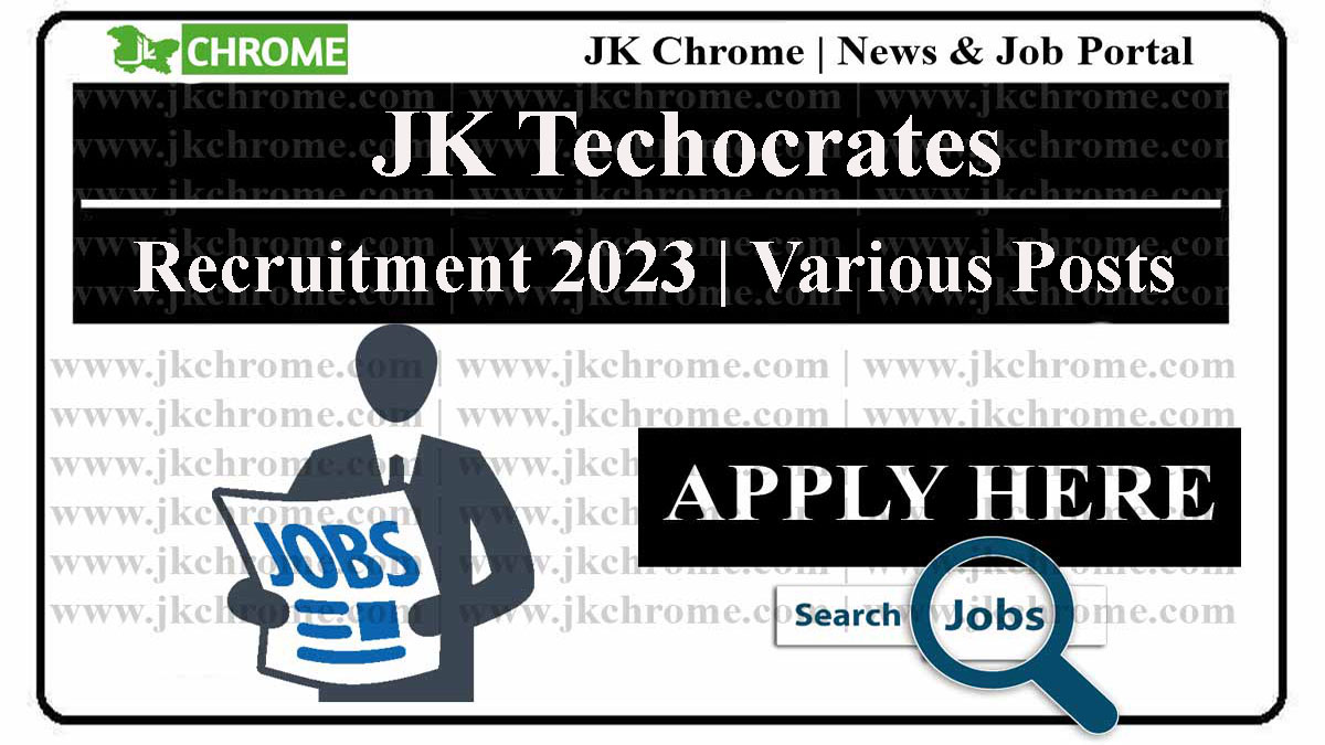 JK Techocrates Jammu Jobs 2023