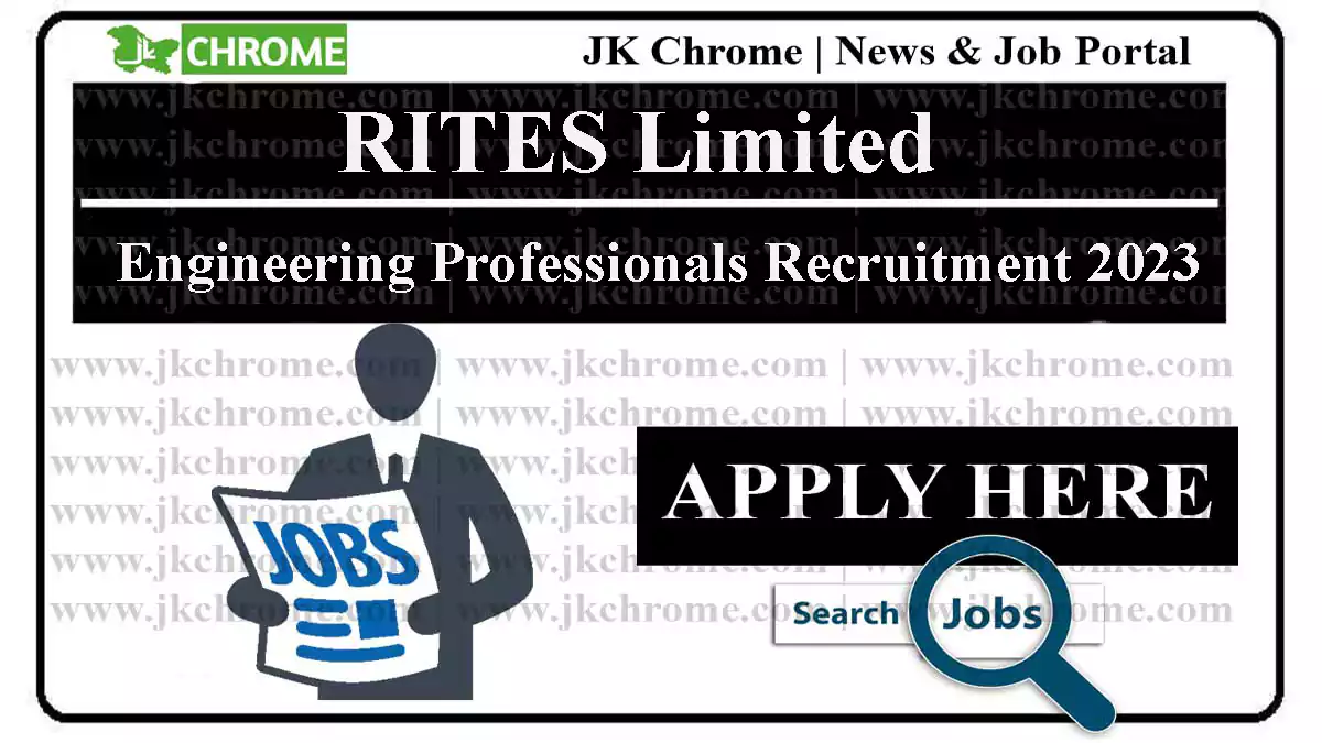 RITES Limited Recruitment 2023