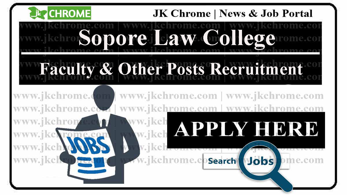 Law College Jobs Recruitment 2023
