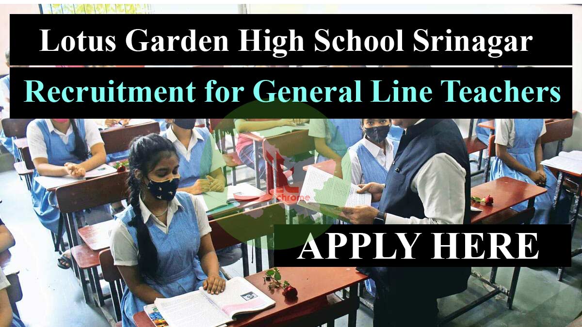 Lotus Garden High School 2023 Recruitment for General Line Teachers