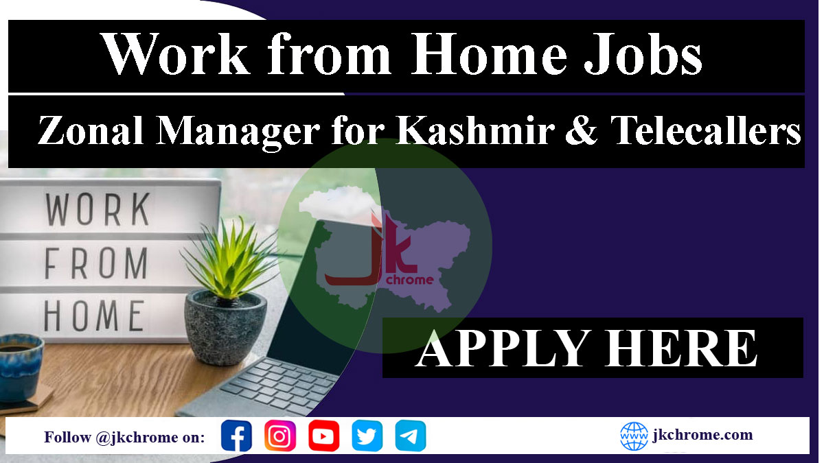 Work from Home Jobs in Star GPS Solutions India: Zonal Manager Kashmir and Telecaller Posts Available