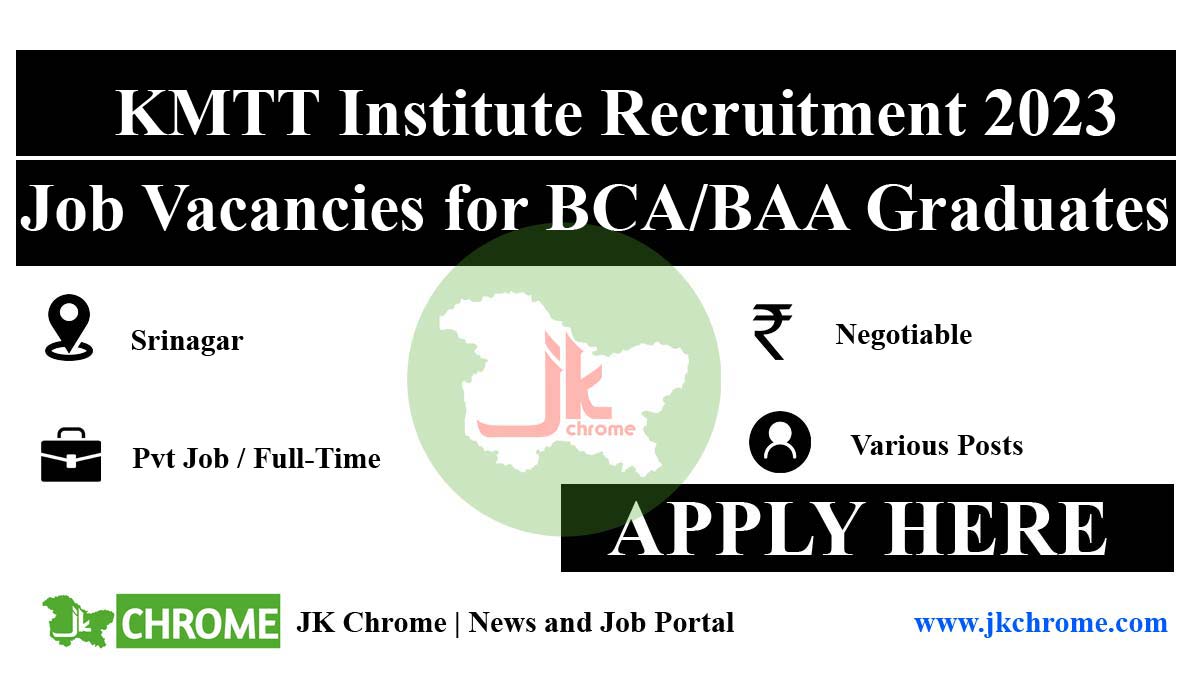 Job Vacancies for BCA/BAA Graduates | Apply