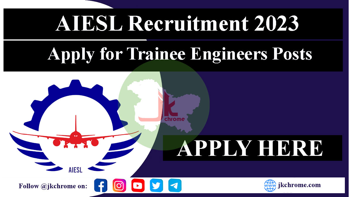 AIESL Trainee Engineer Recruitment 2023