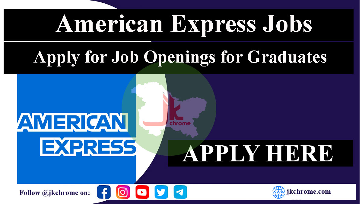 American Express Job Vacancies for Graduates