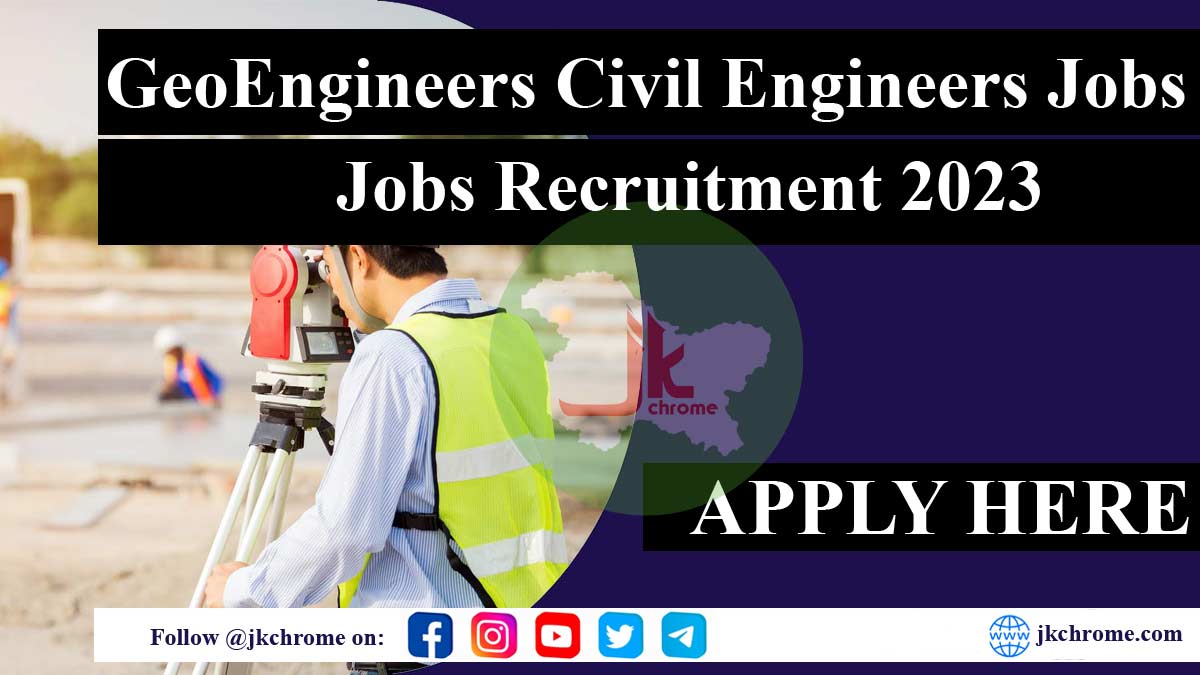 GeoEngineers Civil Engineers Recruitment 2023