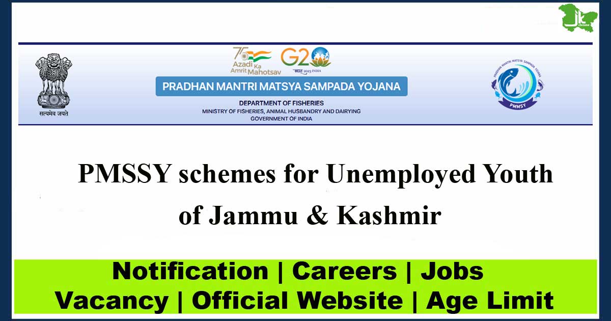 PMSSY schemes for Unemployed Youth of J&K