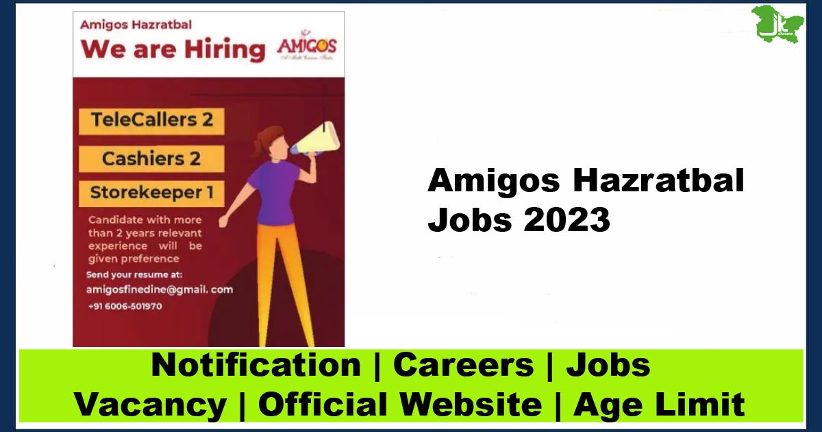 Job Vacancies at Amigos
