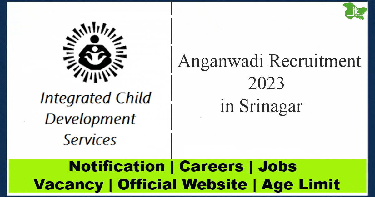 Anganwadi Recruitment 2023 in Srinagar
