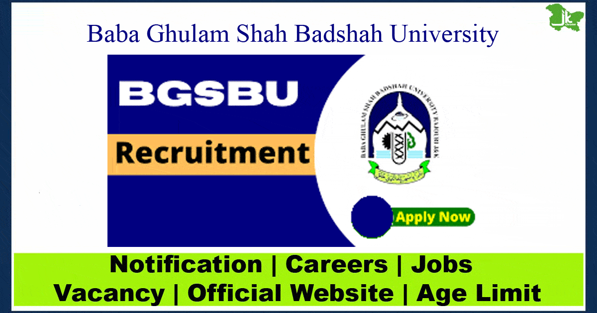 BGSBU Recruitment 2023 of Academic Arrangement for Nursing Colleges