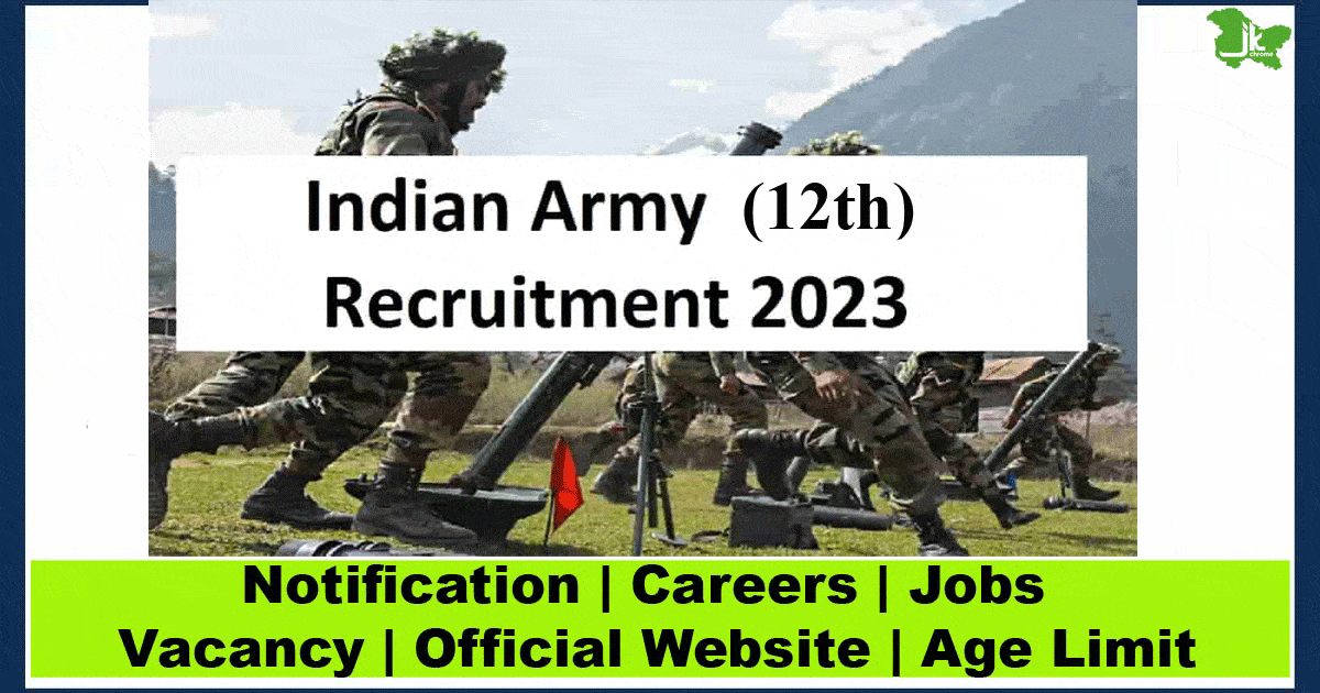 Indian Army 10+2 TES Recruitment 2023