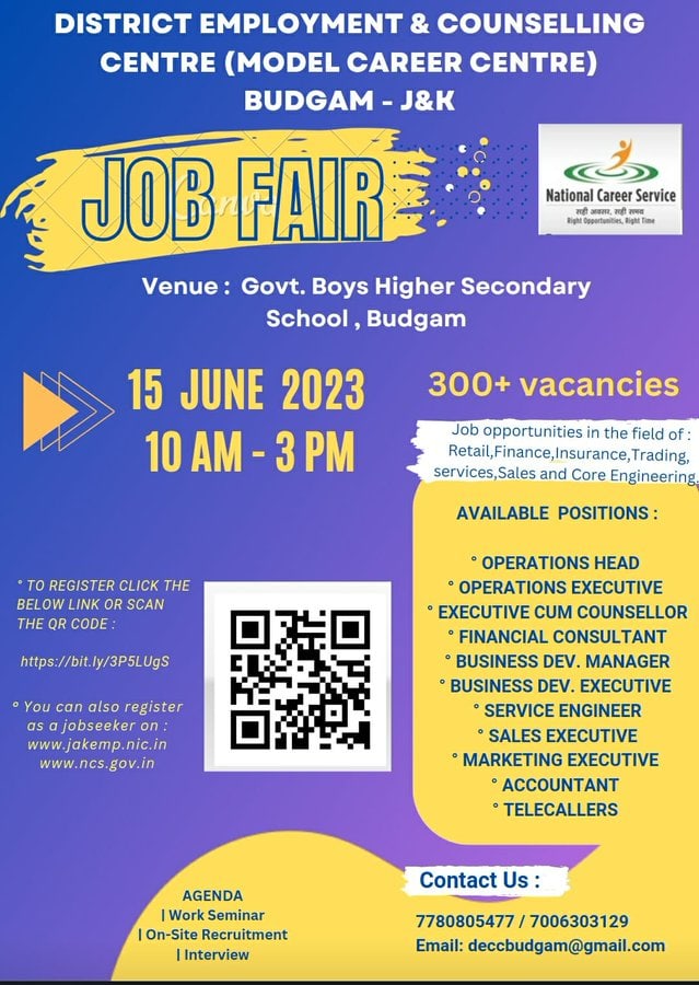 Job Fair in Budgam 1