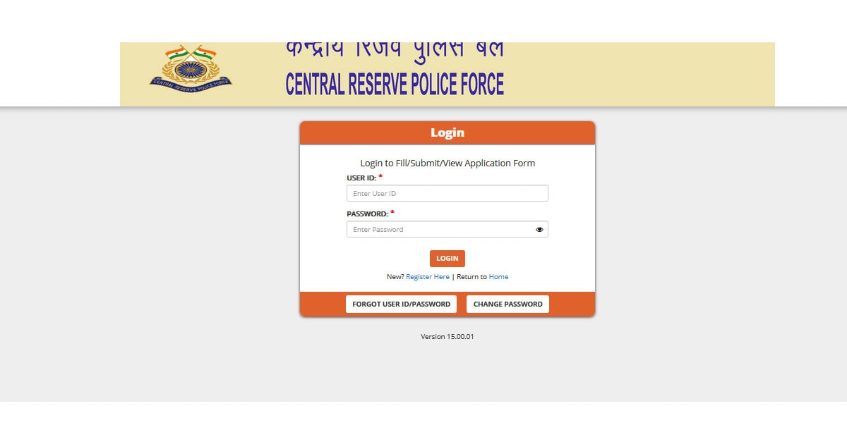 CRPF Constable admit card 2023 for Tradesmen/Technical posts out on crpf.gov.in