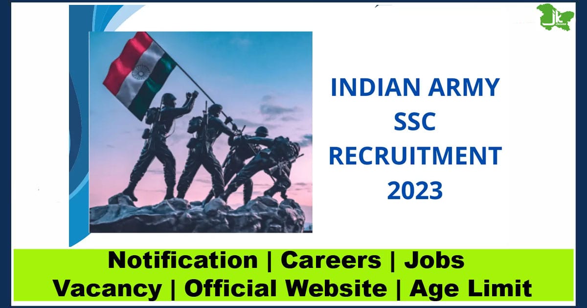 Indian Army SSC Tech Recruitment 2023, Apply Online Here for 196 Posts