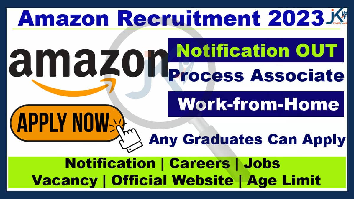 Amazon is hiring Process Associate (Work-from-Home)
