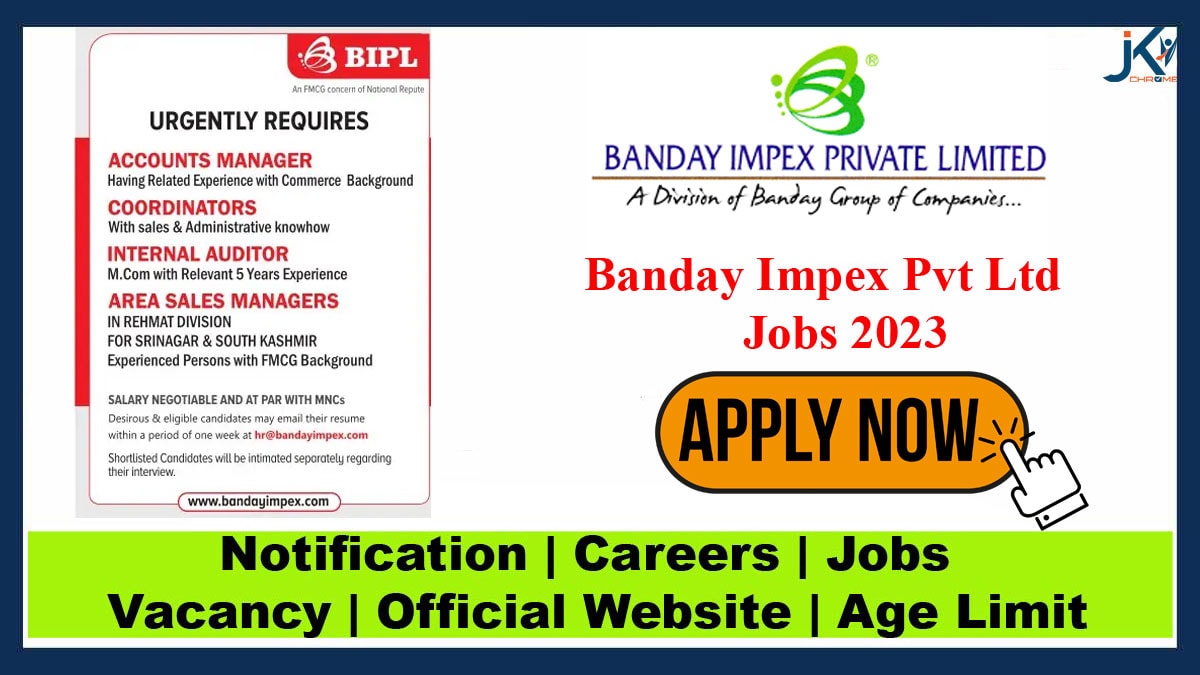 BIPL Jobs 2023 | Hiring Area Sales Managers, Coordinators and Other posts