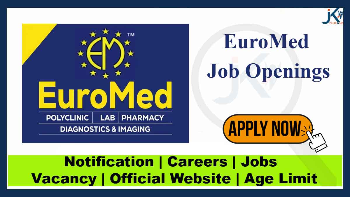 Euromed Diagnostics Srinagar Job vacancies 2023