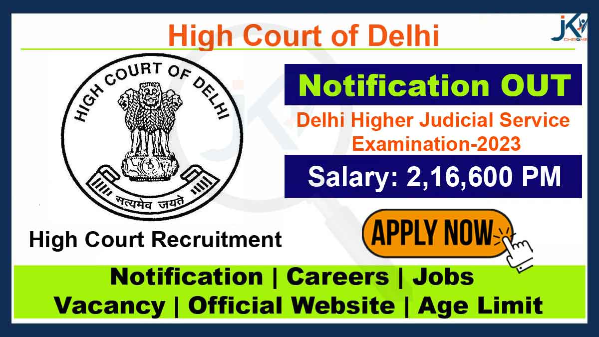 High Court of Delhi Recruitment 2023