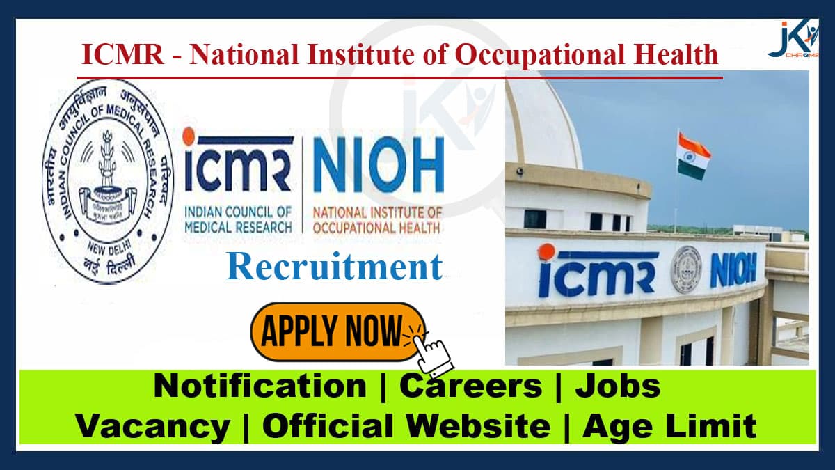 ICMR NIOH Recruitment