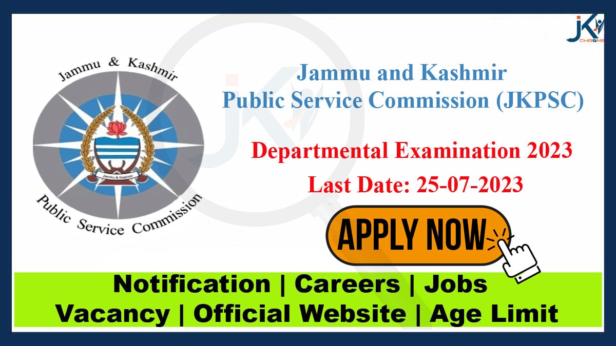 JKPSC IAS (Prob) Departmental Examination 2023