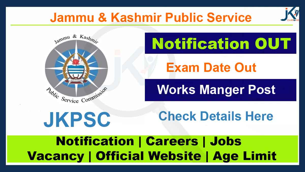 JKPSC Transport Department Recruitment, Exam Date Out