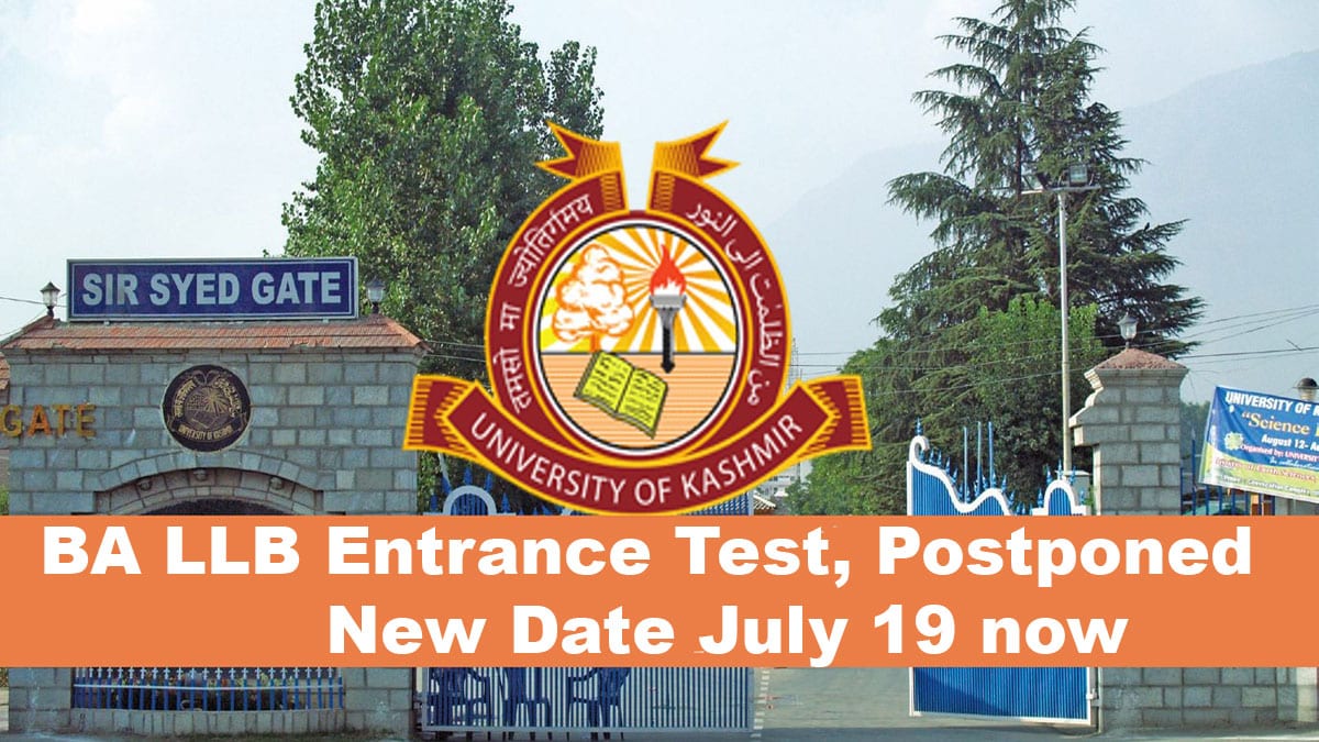 KU postpones BA LLB entrance test, new date July 19 now