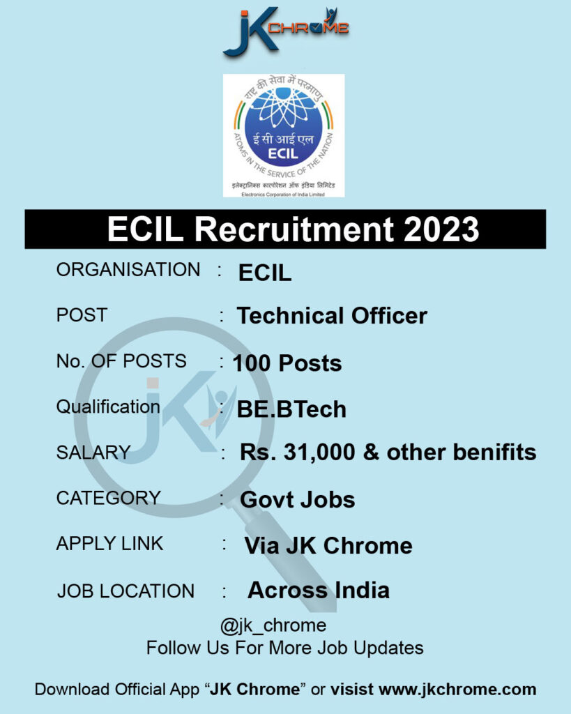 ECIL Recruitment