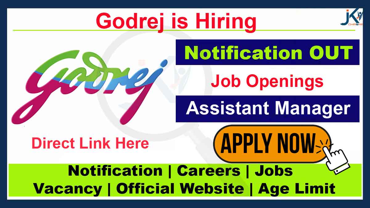 Godrej Job Vacancy for Assistant Manager MIS & Accounts