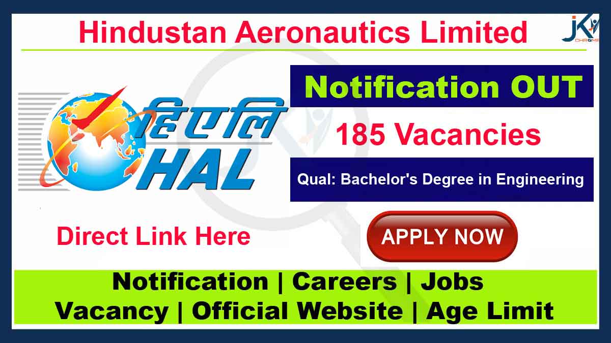 HAL Design and Management Trainee Vacancy Recruitment 2023