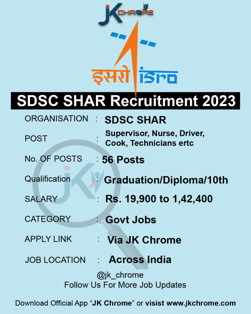 SDSC SHAR JOBS