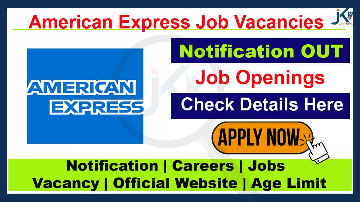 American Express Engineer Job Vacancy, Apply Online