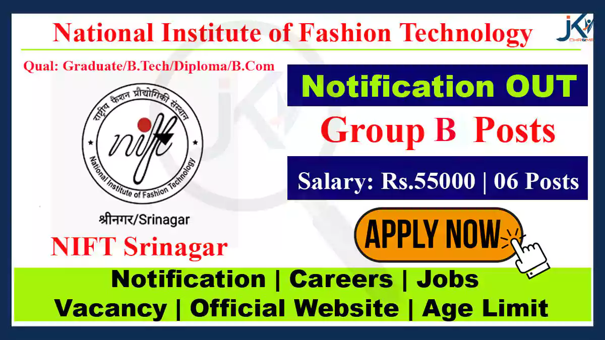 NIFT Srinagar Job Vacancy 1